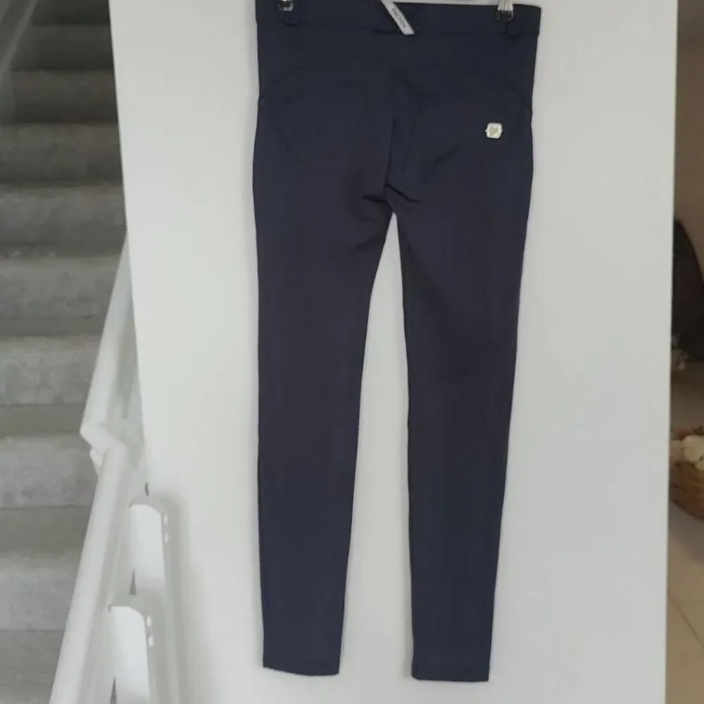 Freddy Wr.Up Fashion Low Rise Full Length Pants- Womens- Size 4- Navy Blue - Picture 6 of 12